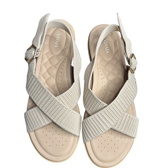 NWOT VIVAIA Arch Pro AdaptAll Sandals Pamela in Almond Size EU 41.5 US 11.5 - Picture 3 of 9